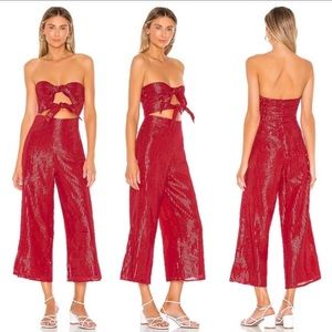 Majorelle Tie Front Jumpsuit